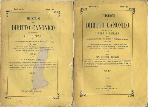 Questioni diritto canonico - diritto,
