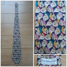 Cravatta Sette Nani Disney Store Silk seta