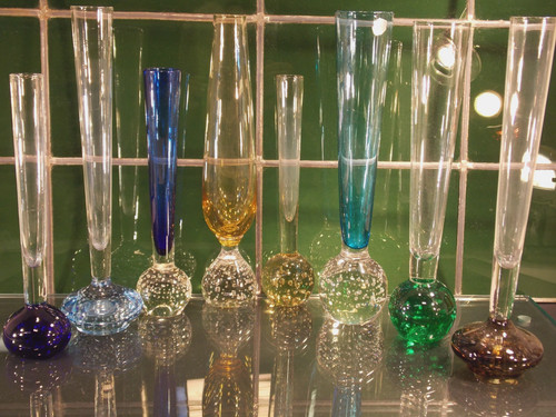 Vasi vintage bubble glass - 8,