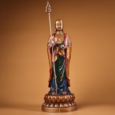 Altorilievo dipinto in bronzo