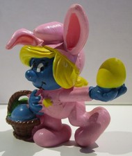 382-PUFFI-PUFFETTA COSTUME DA CONIGLIETTA-2.0497-PORTUGAL © 1982 PEYO SCHLEICH Ⓢ