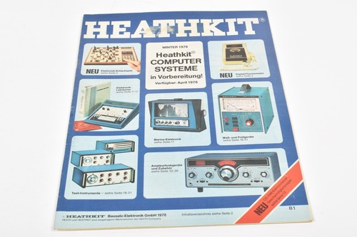 Catalogo heathkit inverno 1978 - catalogo,