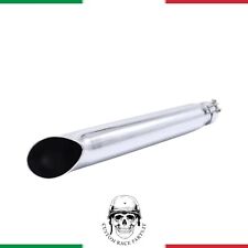 🇮🇹 Marmitta Universale Moto Harley BMW K 75 100 R 45 80  Terminale di Scarico