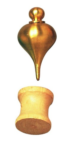 Piombo piramide ottone - a,