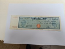 5.000 LIRE TITOLO PROVVISORIO (MEDUSA) 28-01-1948 - PICCOLO RESTAURO