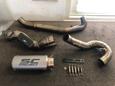 Impianto di scarico SC Project CR-T marmitta Ducati Hypermotard 821 2013-2016