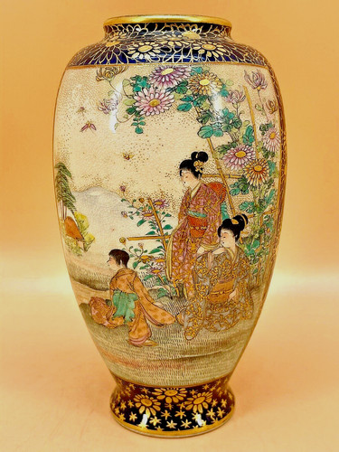 Vaso giapponese fine meiji - vaso,