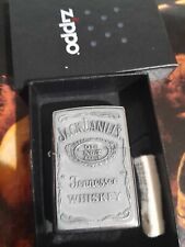 Jack Daniels vecchio n. 7 Tennessee Accendino Zippo whisky