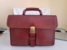 Borsa 24 ore Vera pelle di Lusso Marrone Artigianale Precious Made in Italy 