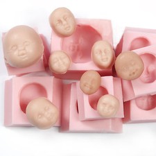 Stampo viso bambola silicone