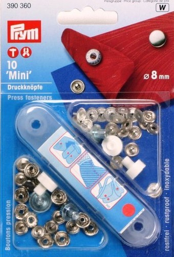 Bottoni pressione mini 8mm - mini,