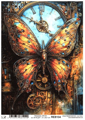 Carta riso din decoupage - riso,