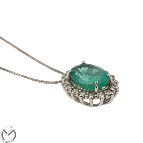 Collana oro bianco - , 750