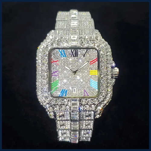 2026 new luxury diamond watch - diamond,