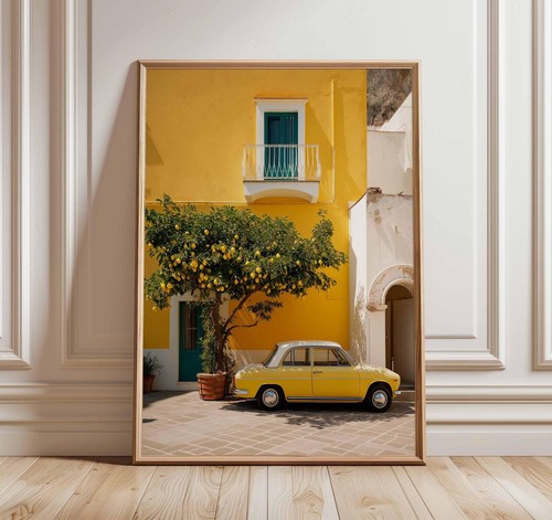 Poster albero limone - poster, di