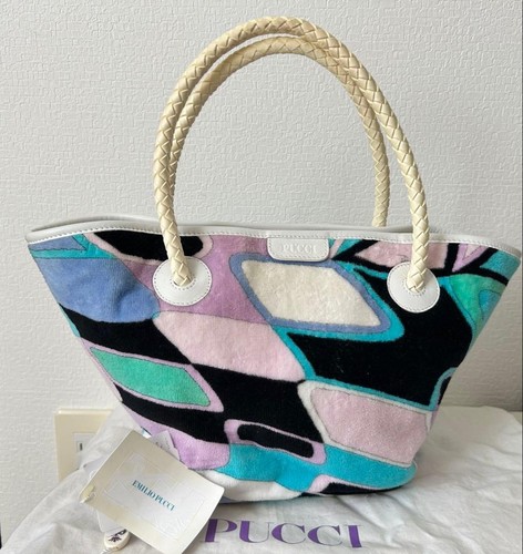 Emilio pucci pile tote bag - pucci,