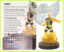Marvel Heroclix CABLE - 037b -