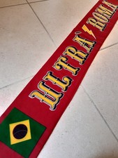 Sciarpa Ultras Roma Anni 80 Bandiera Brasile 
