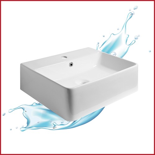 Lavabo appoggio sospeso - o,