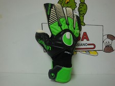GUANTI UHLSPORT ELIMINATOR SUPERSOFT ROLLFINGER black/gree/white Art.10 11021 01