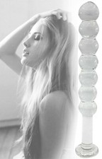 Dildo in vetro mini sfere