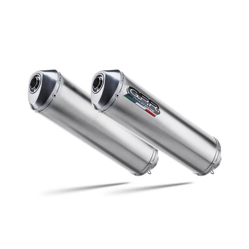 Marmitte slip gpr satinox - slip-on,