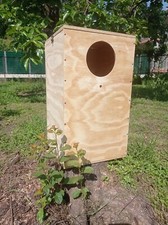 Nido In Legno Per Pappagalli Di Medio Grande Dimensione Tipo Parrocchetti