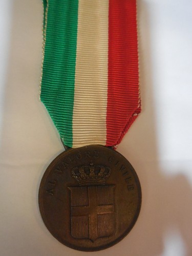Medaglia valore civile - valore, in