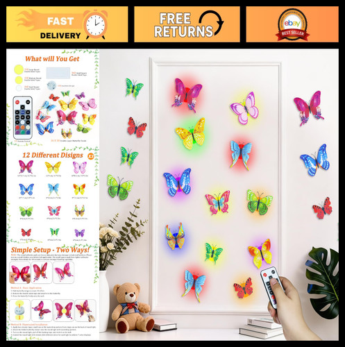 Decorazione parete farfalla - decorazione,