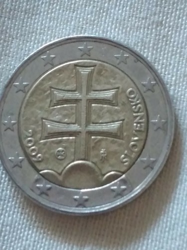 Moneta rara coin slovacchia - coin,