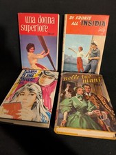 4 volumi DELLY - i Romanzi della rosa - Edizione Salani Anni dal 1968 al 1974