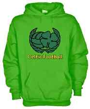 Celtic Football Felpa KJ359 Cappuccio Hoodie Ultras Glasgow Terrace Style