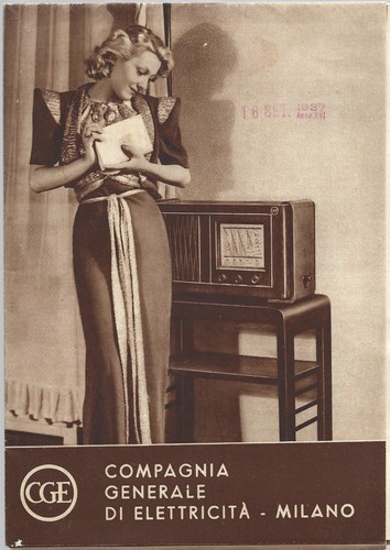 Depliant cge radio - depliant,