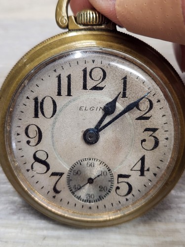 Antico orologio tasca elgin - da,