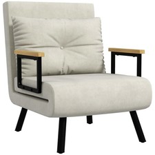 HOMCOM 4 in 1 Poltrona Letto