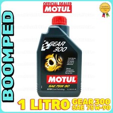 MOTUL GEAR 300 75W90 OLIO CAMBIO DIFFERENZIALE RACING SINTETICO 1 LITRO MO35