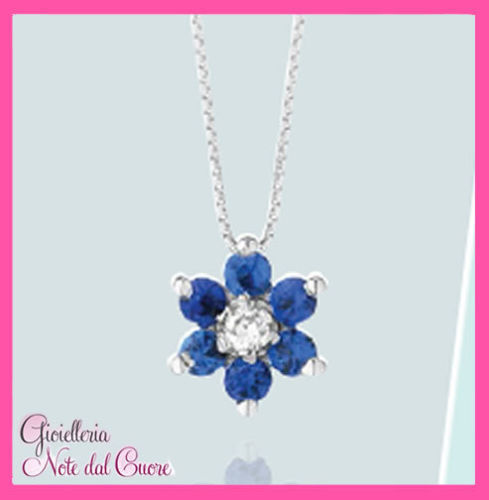 Ciondolo oro bianco 18k - oro,