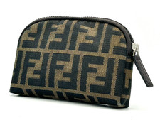 Mini pochette FENDI Zucca tela