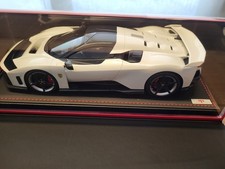 FERRARI F80 1/18 Bianco Italia MR COLLECTION MODELS FE045C - no BBR 