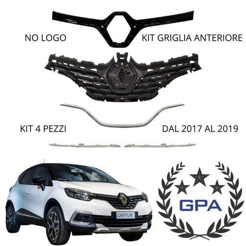 Kit griglia anteriore renault - kit,