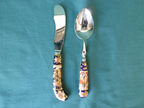 Antico coltello cucchiaio - antico, e