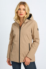 GIACCONE DONNA DATCH IMBOTTITO INTERNO ECO PELLICCIA CAPPUCCIO ZIP  ART. DW2694 