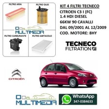 KIT TAGLIANDO 4 FILTRI TECNECO