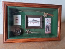 Scatola Ombra Pesca 3d Diorama