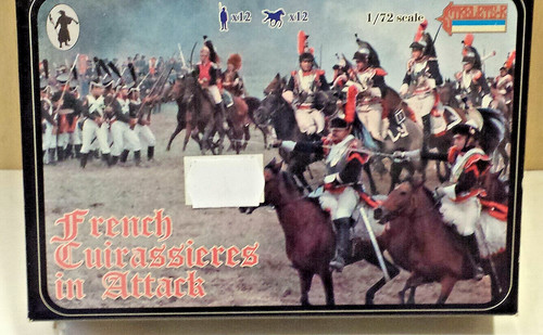 French cuirassieres attack - in,