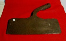 ? ANTICA MANNAIA DA MACELLAIO IN FERRO FORGIATA A MANO EPOCA 1890 - 498