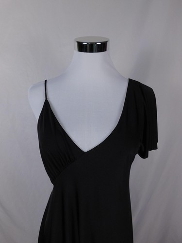 Abito surplice asimmetrico - abito,