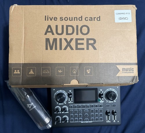 Nuovo mixer audio scheda audio