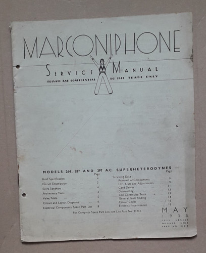 Marconiphone models - marconiphone,