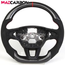 Volante sportivo piatto in